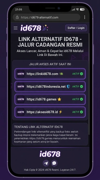 Link Alternatif id678 untuk Pengguna Android Indonesia