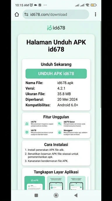 Panduan Unduh dan Instal APK id678 untuk Android